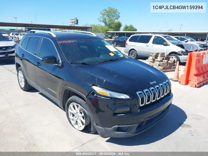 2016 Jeep Cherokee Latitude VIN: 1C4PJLCB4GW159394 Lot: 40428317