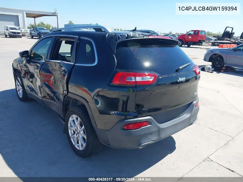 2016 Jeep Cherokee Latitude VIN: 1C4PJLCB4GW159394 Lot: 40428317