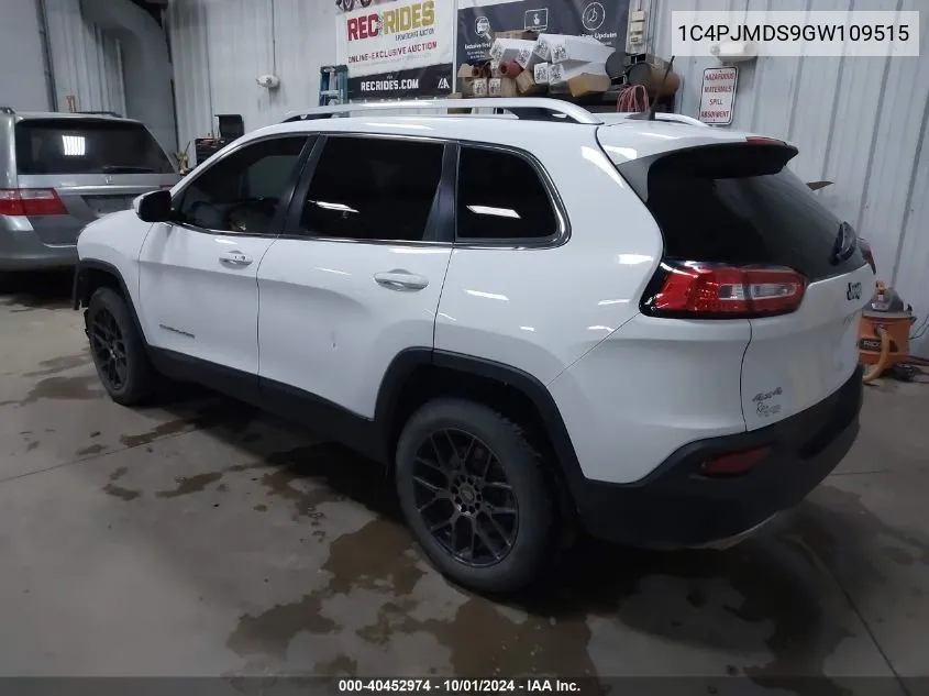 1C4PJMDS9GW109515 2016 Jeep Cherokee Limited