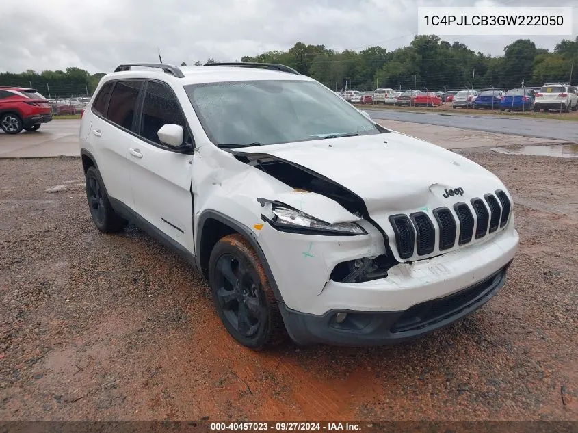 1C4PJLCB3GW222050 2016 Jeep Cherokee Altitude