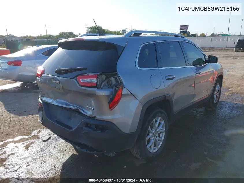 1C4PJMCB5GW218166 2016 Jeep Cherokee Latitude