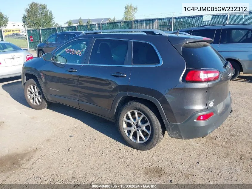 1C4PJMCB5GW232312 2016 Jeep Cherokee Latitude