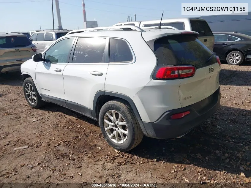 1C4PJMCS2GW101158 2016 Jeep Cherokee Latitude