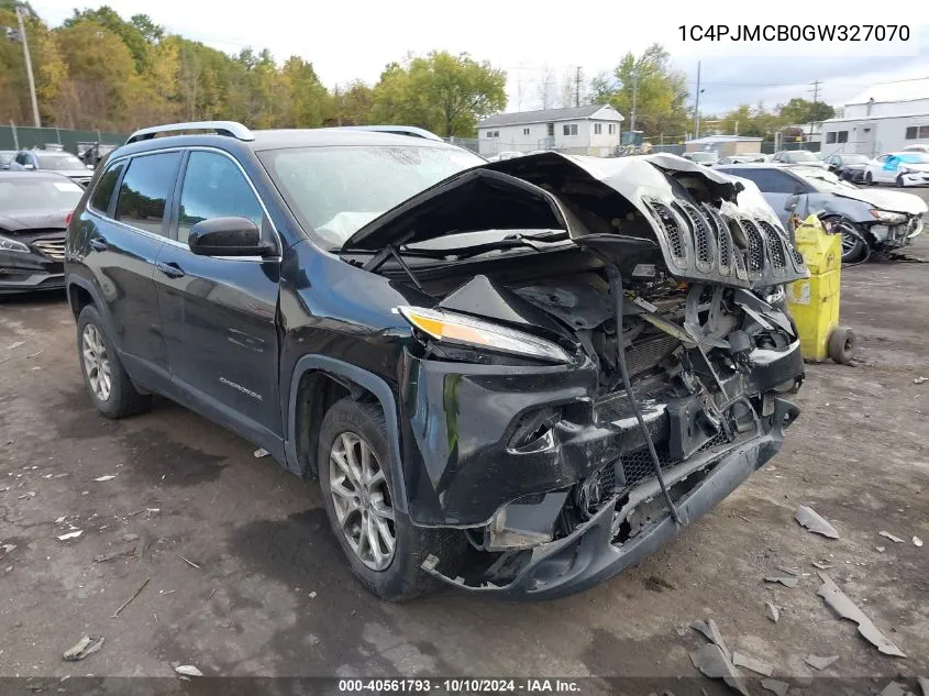 2016 Jeep Cherokee Latitude VIN: 1C4PJMCB0GW327070 Lot: 40561793