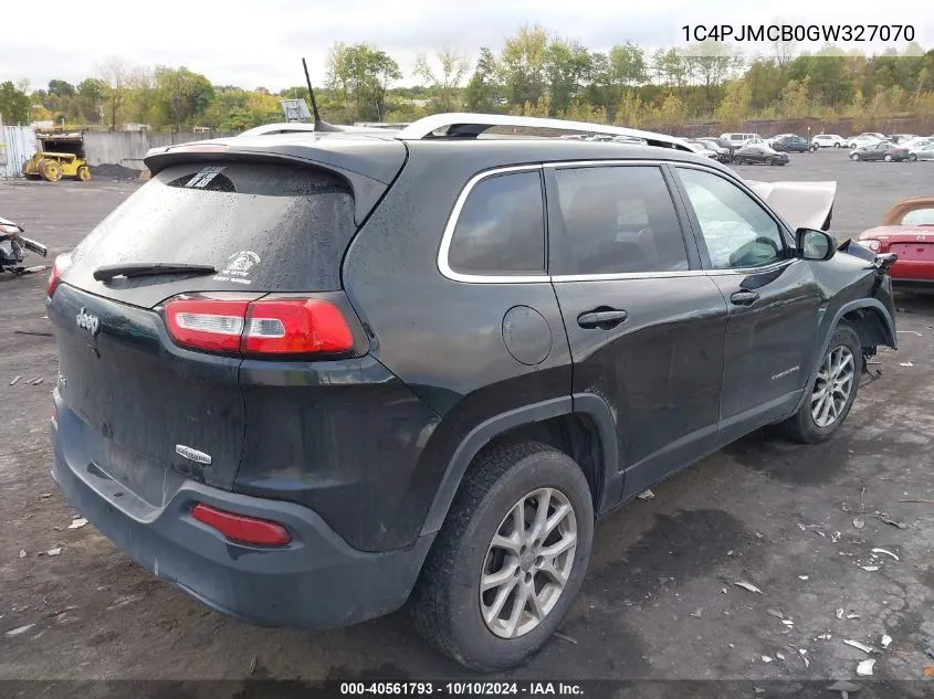 2016 Jeep Cherokee Latitude VIN: 1C4PJMCB0GW327070 Lot: 40561793