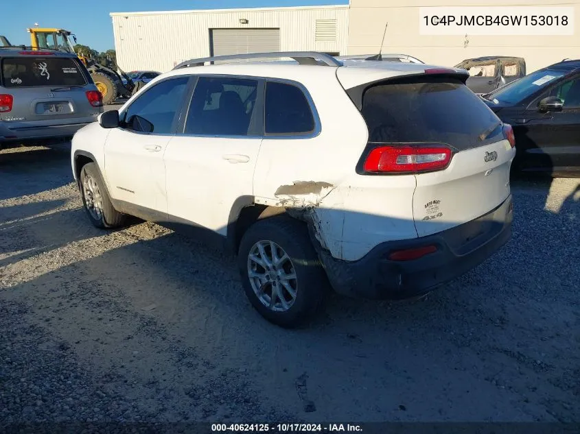 1C4PJMCB4GW153018 2016 Jeep Cherokee Latitude