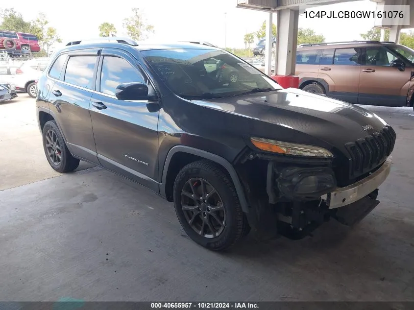 1C4PJLCB0GW161076 2016 Jeep Cherokee Latitude