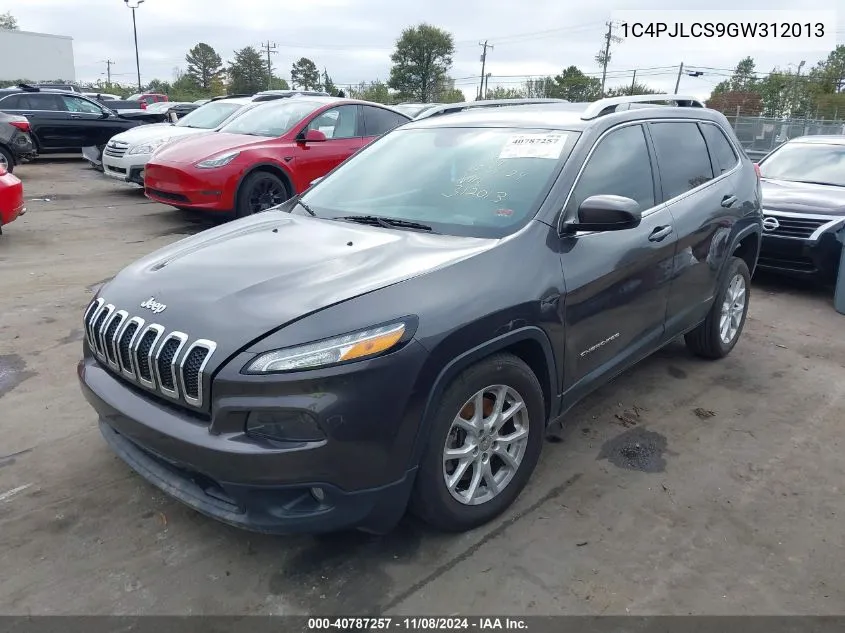 2016 Jeep Cherokee Latitude VIN: 1C4PJLCS9GW312013 Lot: 40787257