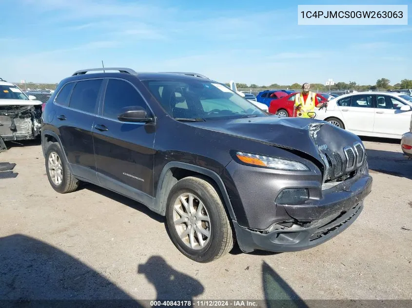 1C4PJMCS0GW263063 2016 Jeep Cherokee Latitude