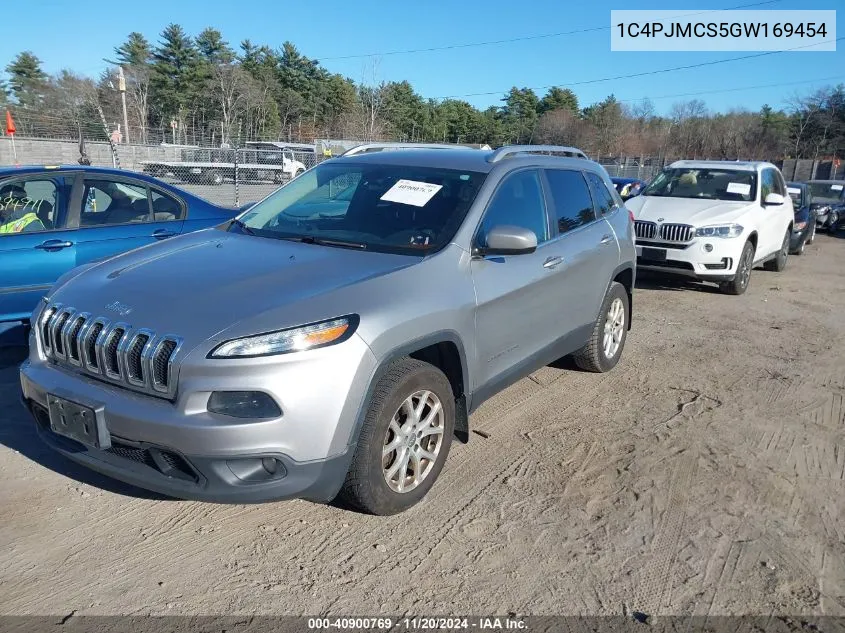 2016 Jeep Cherokee Latitude VIN: 1C4PJMCS5GW169454 Lot: 40900769