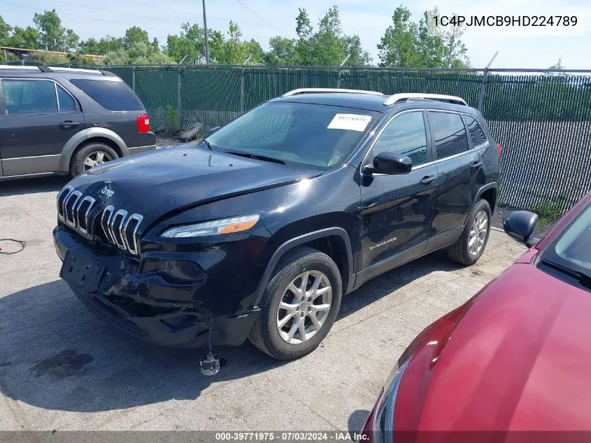 1C4PJMCB9HD224789 2017 Jeep Cherokee Latitude 4X4