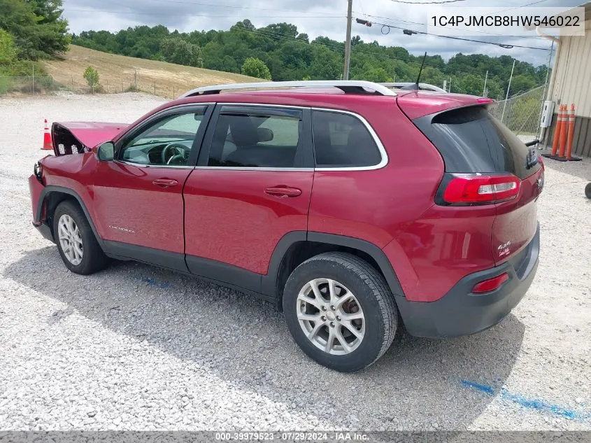 1C4PJMCB8HW546022 2017 Jeep Cherokee Latitude 4X4