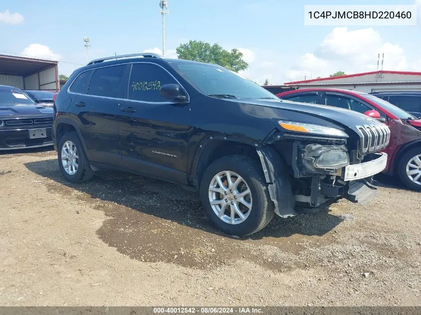 2017 Jeep Cherokee Latitude 4X4 VIN: 1C4PJMCB8HD220460 Lot: 40012542