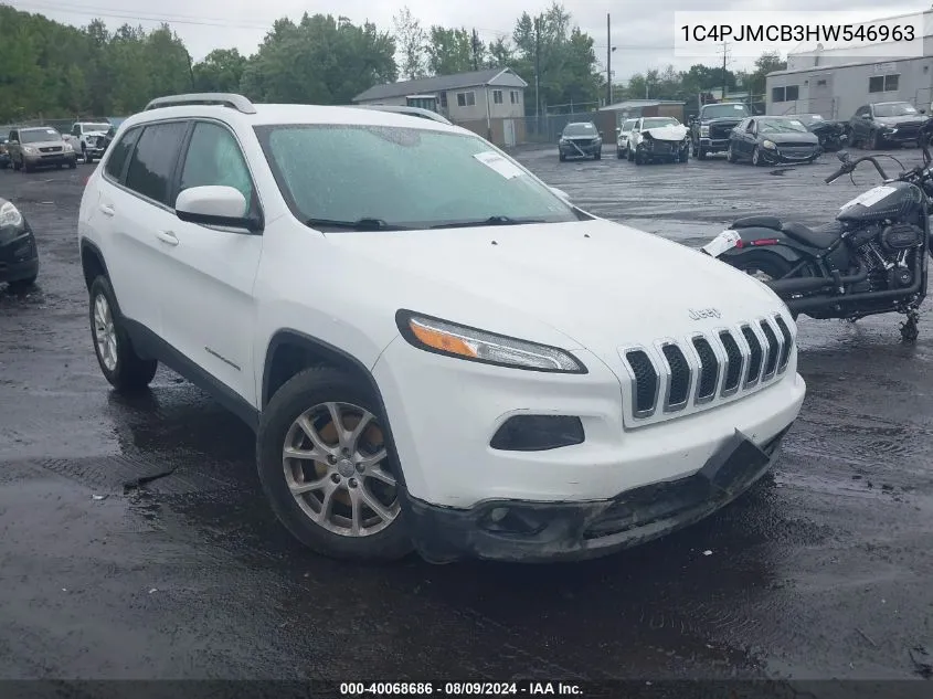 1C4PJMCB3HW546963 2017 Jeep Cherokee Latitude 4X4