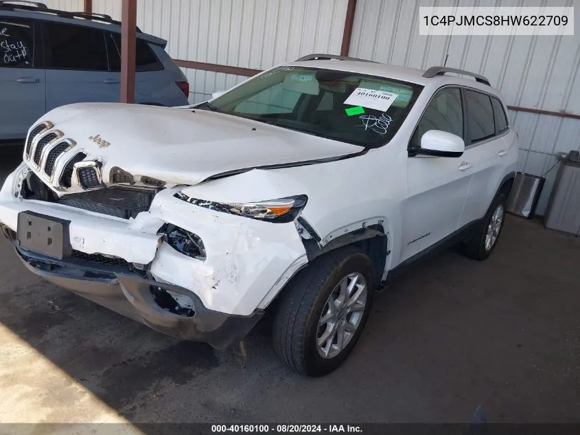 1C4PJMCS8HW622709 2017 Jeep Cherokee Latitude 4X4