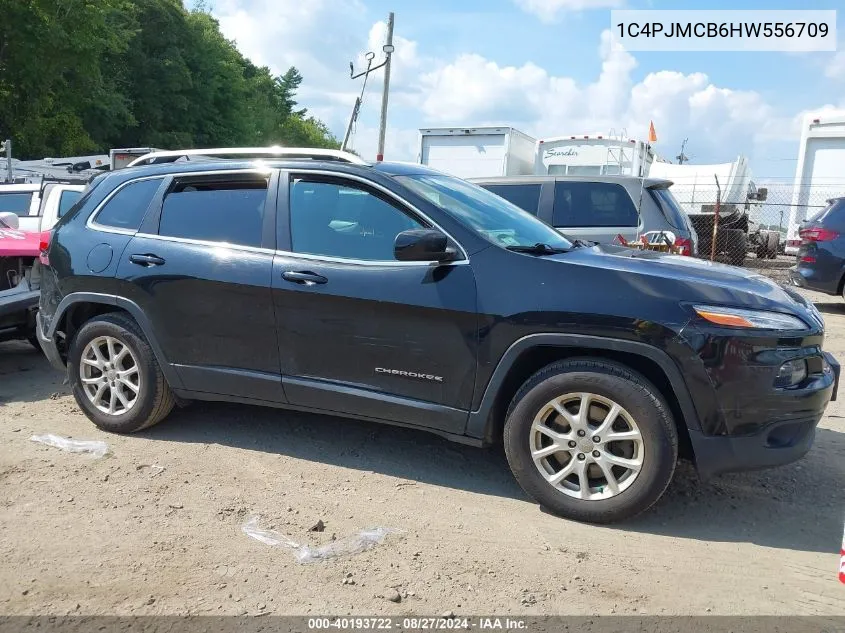 2017 Jeep Cherokee Latitude 4X4 VIN: 1C4PJMCB6HW556709 Lot: 40193722