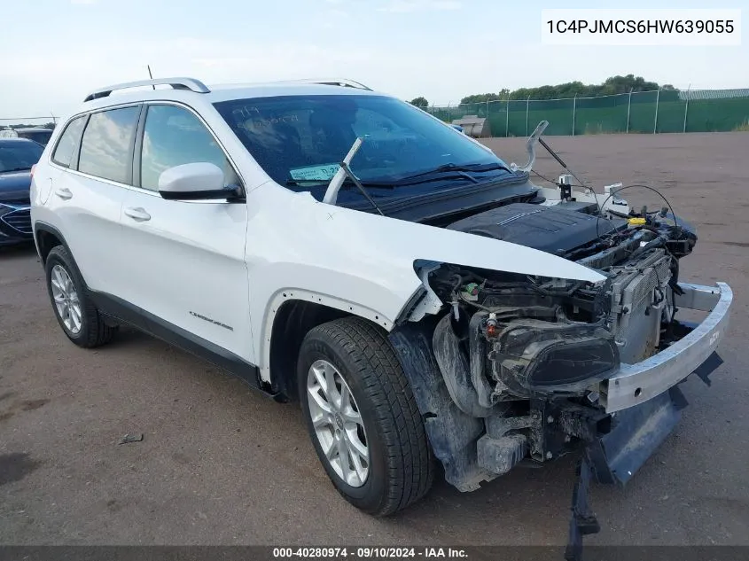 1C4PJMCS6HW639055 2017 Jeep Cherokee Latitude 4X4