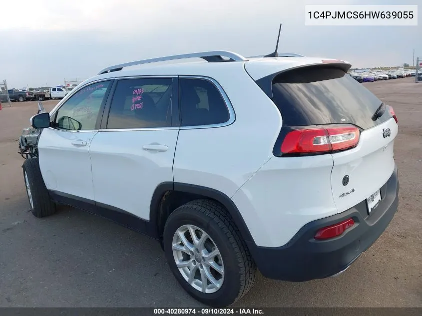 1C4PJMCS6HW639055 2017 Jeep Cherokee Latitude 4X4