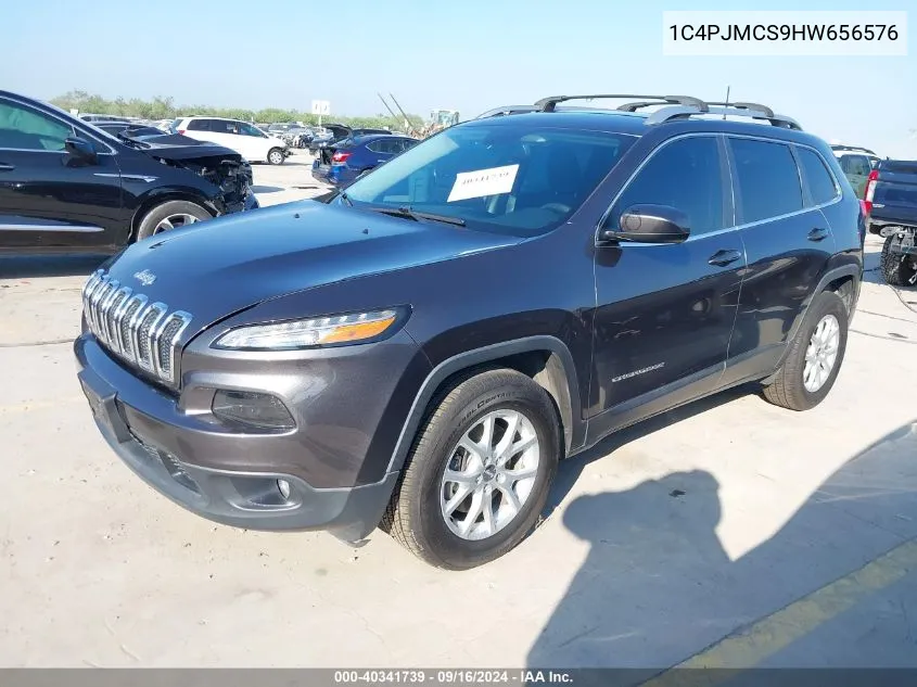 2017 Jeep Cherokee Latitude 4X4 VIN: 1C4PJMCS9HW656576 Lot: 40341739