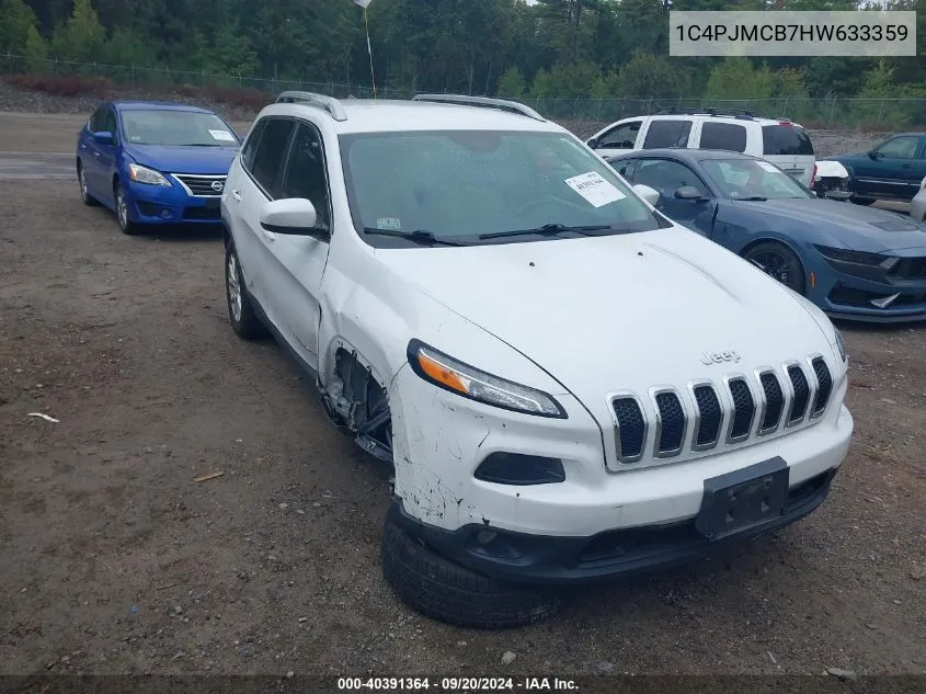 1C4PJMCB7HW633359 2017 Jeep Cherokee Latitude 4X4