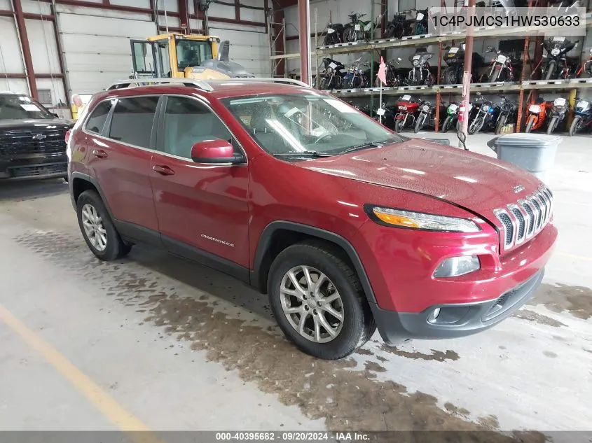 1C4PJMCS1HW530633 2017 Jeep Cherokee Latitude 4X4