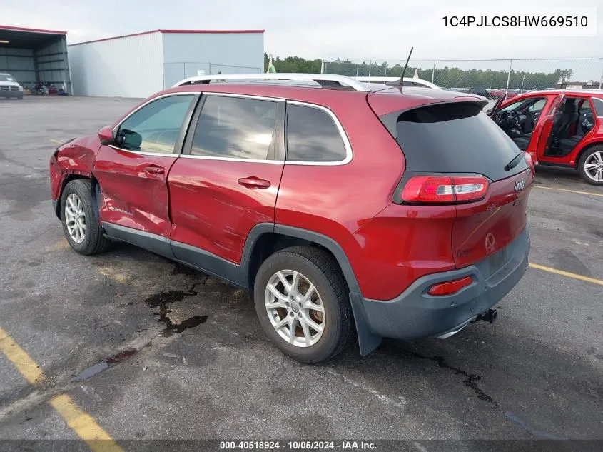 2017 Jeep Cherokee Latitude Fwd VIN: 1C4PJLCS8HW669510 Lot: 40518924