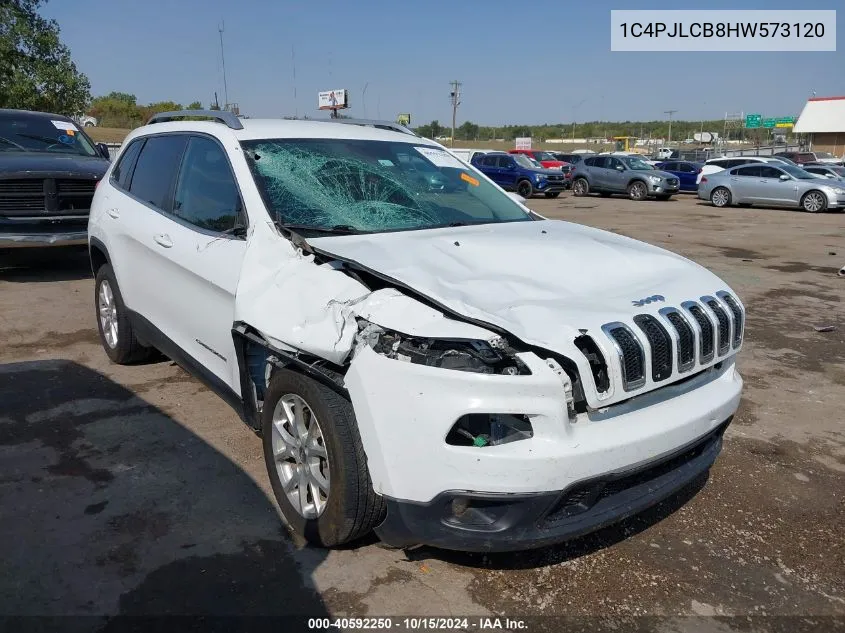 2017 Jeep Cherokee Latitude Fwd VIN: 1C4PJLCB8HW573120 Lot: 40592250