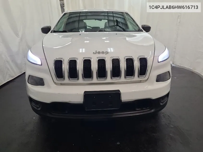 2017 Jeep Cherokee Sport Fwd VIN: 1C4PJLAB6HW616713 Lot: 40776323