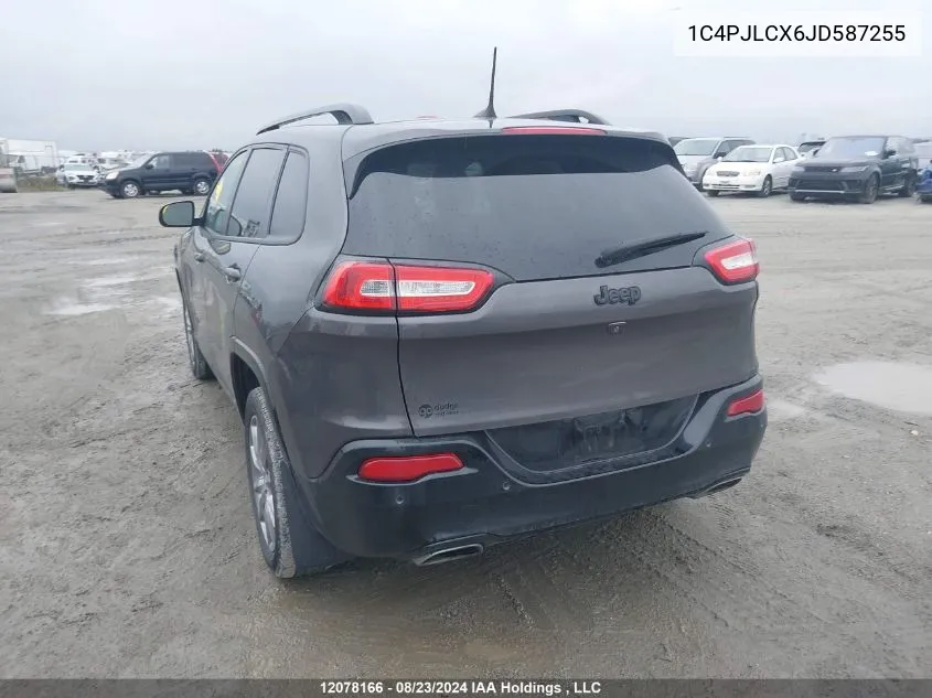 2018 Jeep Cherokee Latitude VIN: 1C4PJLCX6JD587255 Lot: 12078166