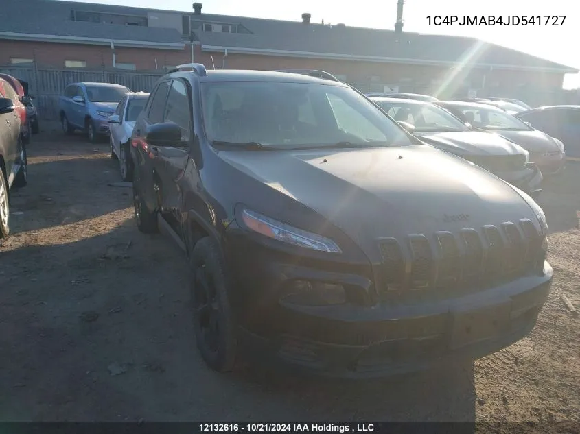 1C4PJMAB4JD541727 2018 Jeep Cherokee Sport