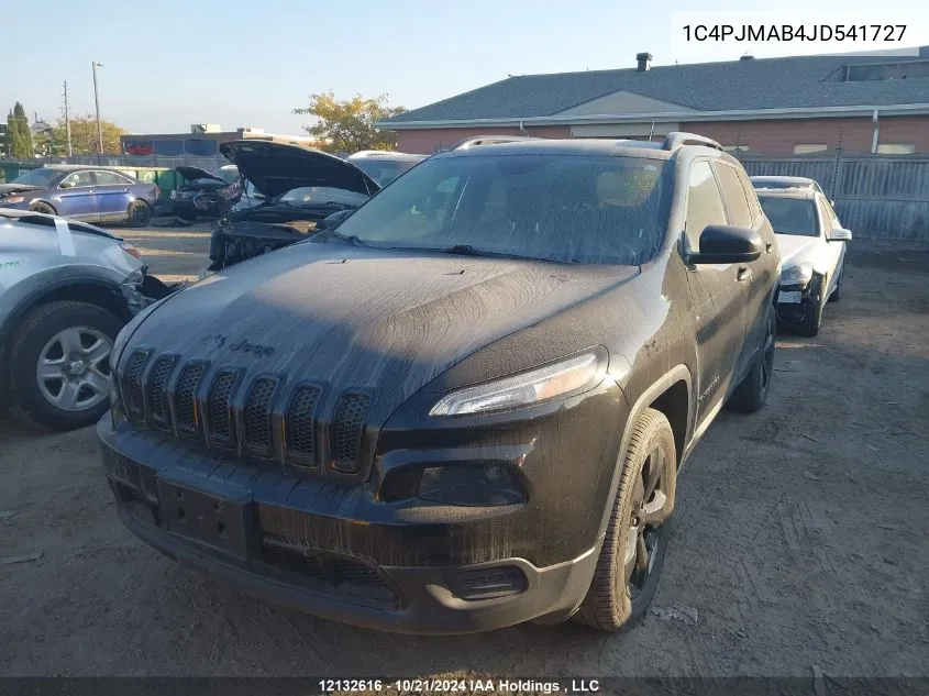 1C4PJMAB4JD541727 2018 Jeep Cherokee Sport