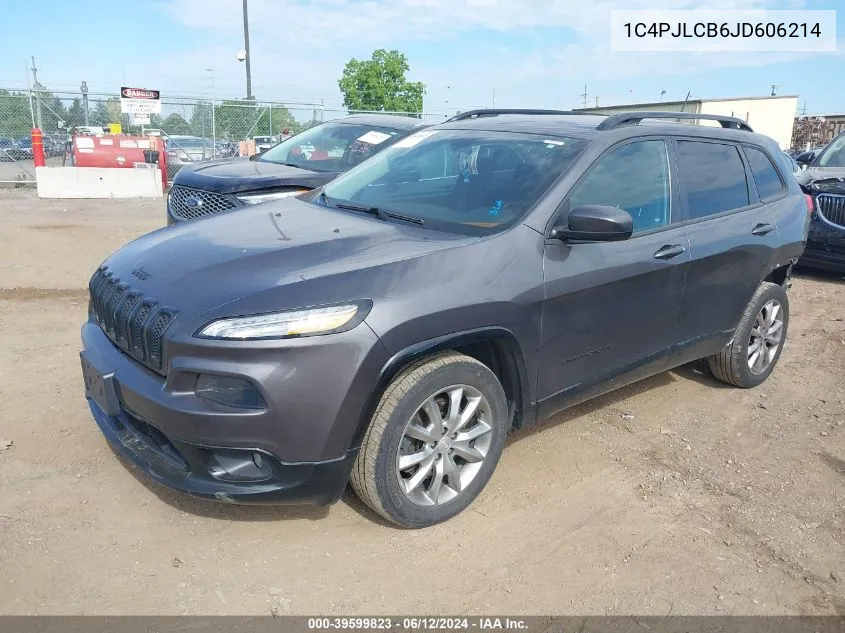 1C4PJLCB6JD606214 2018 Jeep Cherokee Latitude Tech Connect Fwd