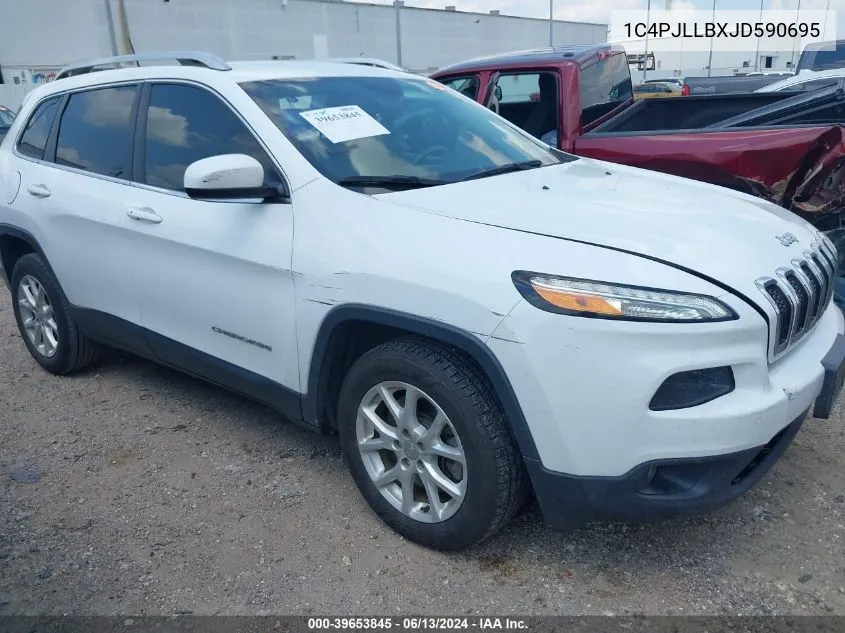 1C4PJLLBXJD590695 2018 Jeep Cherokee Latitude Plus Fwd