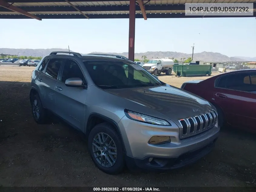 2018 Jeep Cherokee Latitude Fwd VIN: 1C4PJLCB9JD537292 Lot: 39820352