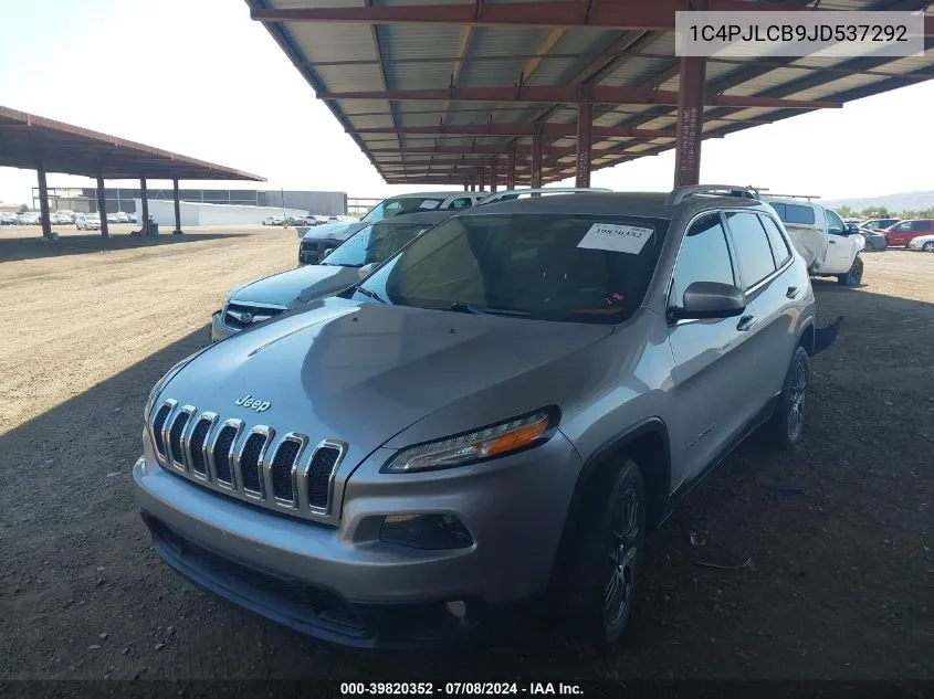 1C4PJLCB9JD537292 2018 Jeep Cherokee Latitude Fwd