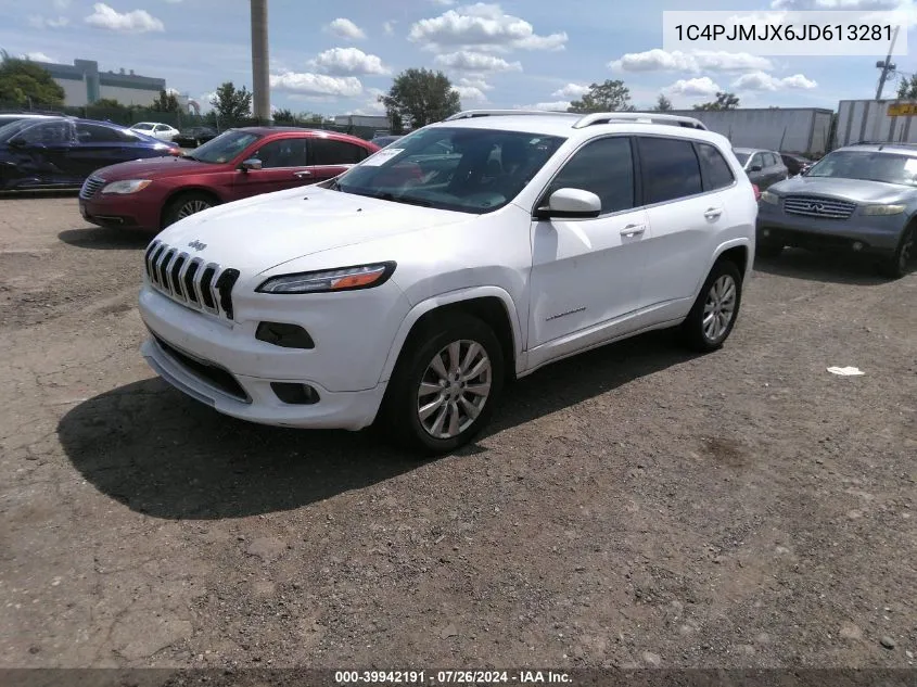 1C4PJMJX6JD613281 2018 Jeep Cherokee Overland 4X4