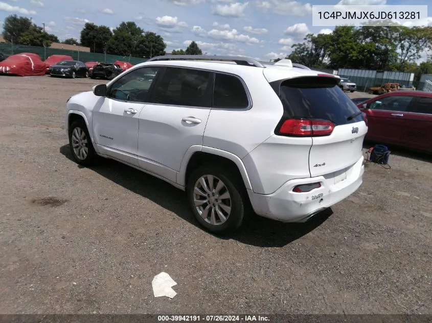 1C4PJMJX6JD613281 2018 Jeep Cherokee Overland 4X4