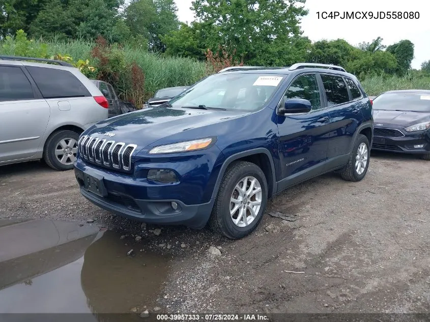 2018 Jeep Cherokee Latitude 4X4 VIN: 1C4PJMCX9JD558080 Lot: 39957333