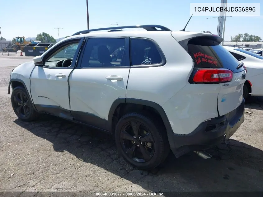 1C4PJLCB4JD556896 2018 Jeep Cherokee Latitude Fwd