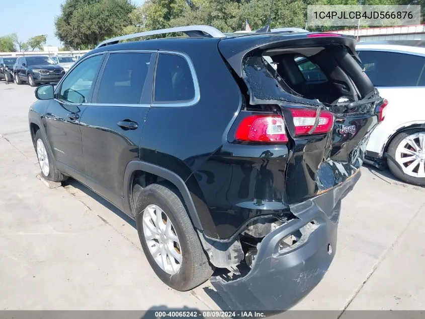 1C4PJLCB4JD566876 2018 Jeep Cherokee Latitude Fwd