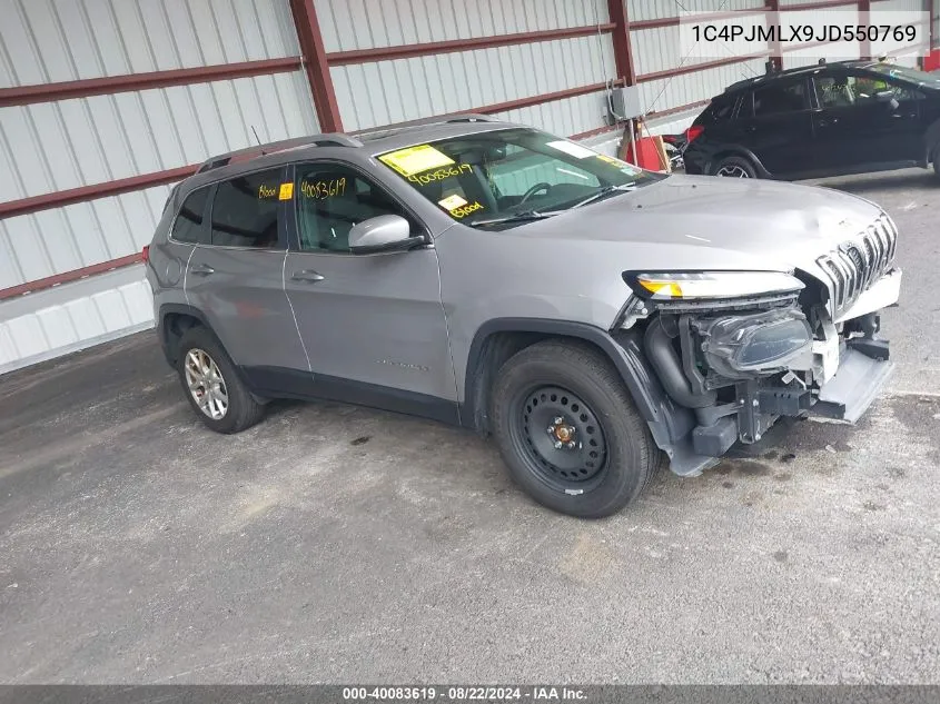 1C4PJMLX9JD550769 2018 Jeep Cherokee Latitude Plus 4X4