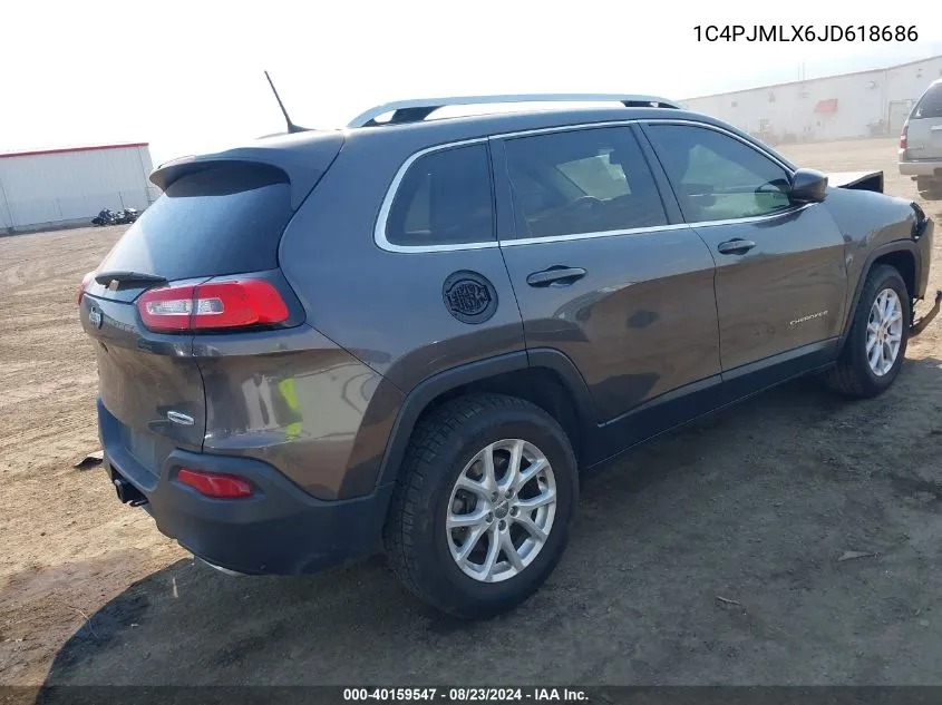 1C4PJMLX6JD618686 2018 Jeep Cherokee Latitude Plus 4X4