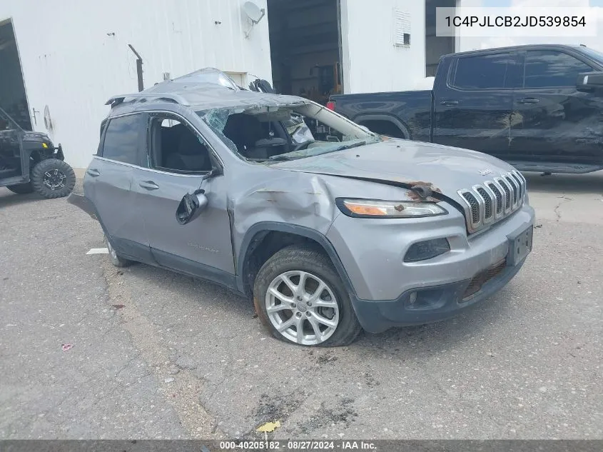 1C4PJLCB2JD539854 2018 Jeep Cherokee Latitude Fwd