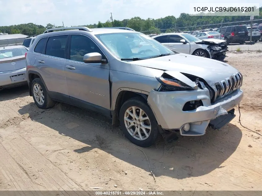 1C4PJLCB9JD615201 2018 Jeep Cherokee Latitude Fwd