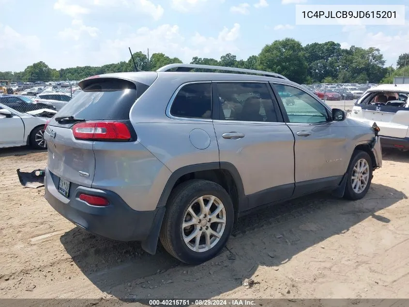 1C4PJLCB9JD615201 2018 Jeep Cherokee Latitude Fwd