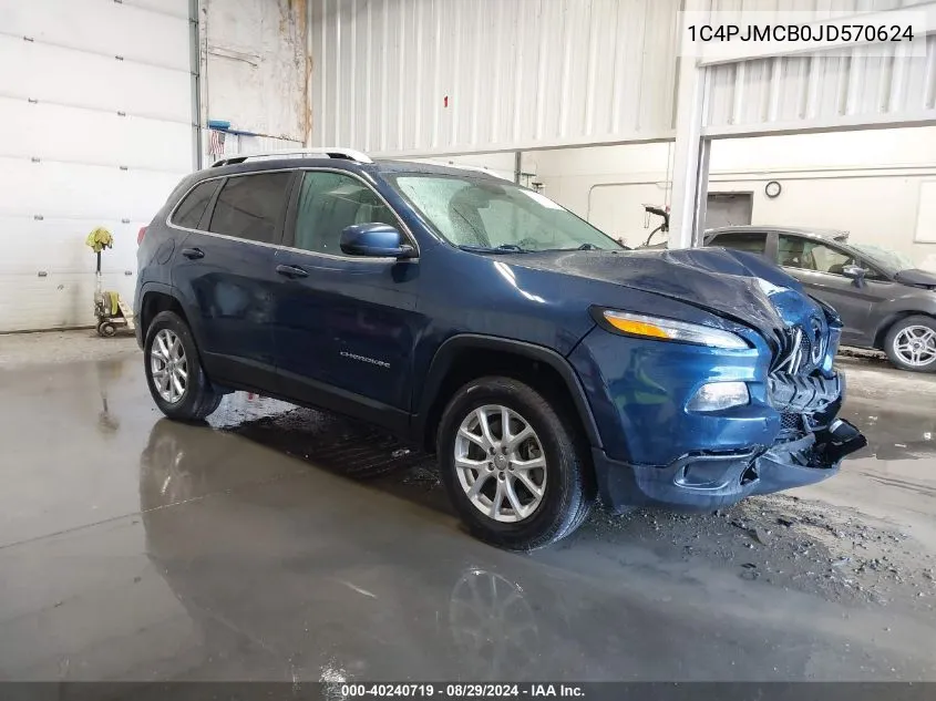 1C4PJMCB0JD570624 2018 Jeep Cherokee Latitude 4X4