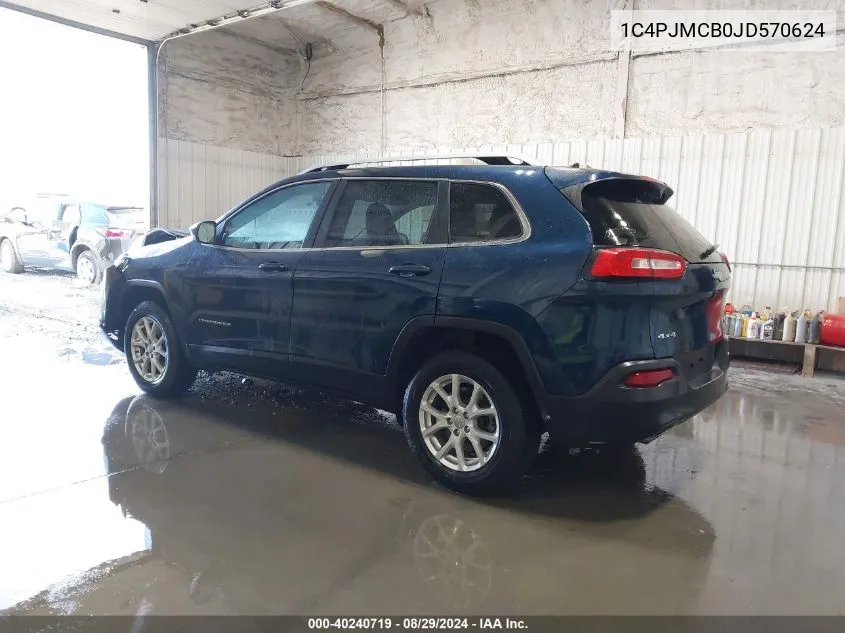 1C4PJMCB0JD570624 2018 Jeep Cherokee Latitude 4X4