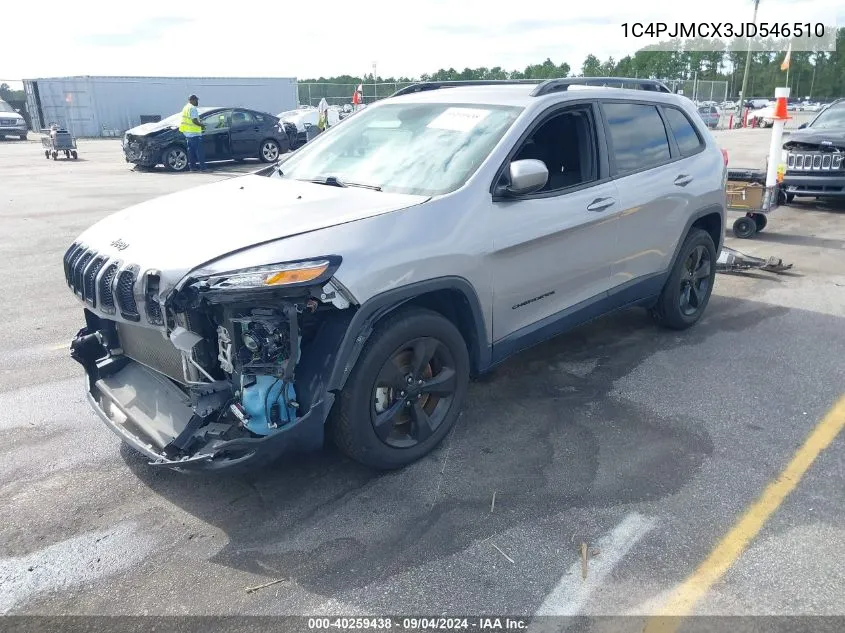 2018 Jeep Cherokee Latitude 4X4 VIN: 1C4PJMCX3JD546510 Lot: 40259438