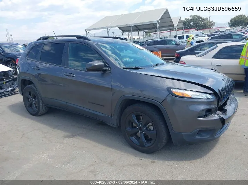 1C4PJLCB3JD596659 2018 Jeep Cherokee Latitude Fwd