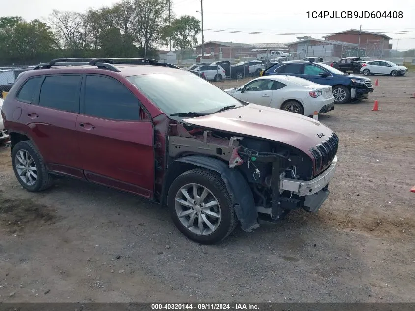 2018 Jeep Cherokee Latitude Tech Connect Fwd VIN: 1C4PJLCB9JD604408 Lot: 40320144